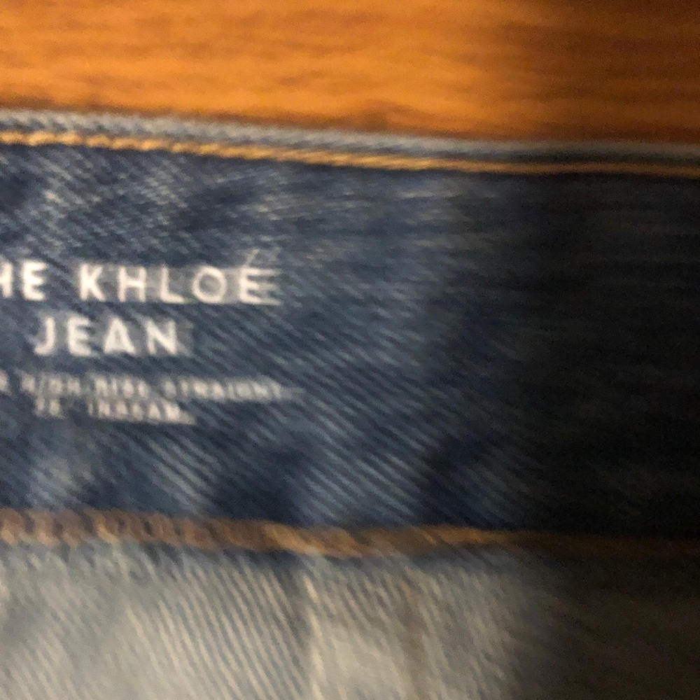 Good American Khloe Jean. Super high-rise, waist cinching, straight fit - Picture 5 of 7